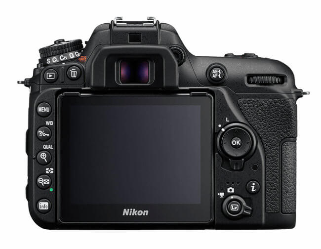 Nikon D7500 - Botones y diales de la parte posterior