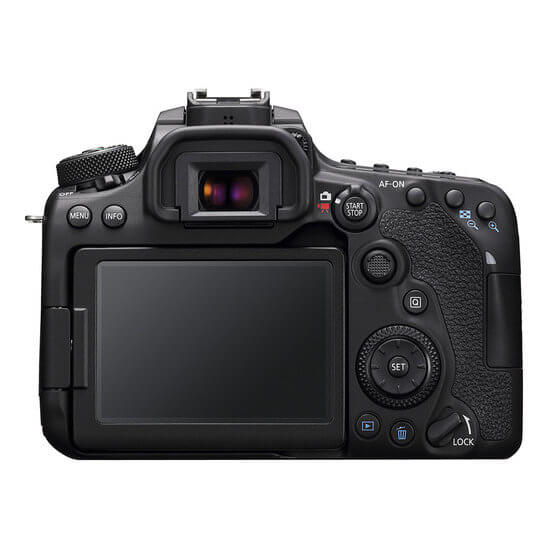 Canon EOS 800D - Vista posterior