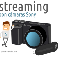 Emisión en directo / streaming con cámaras Sony