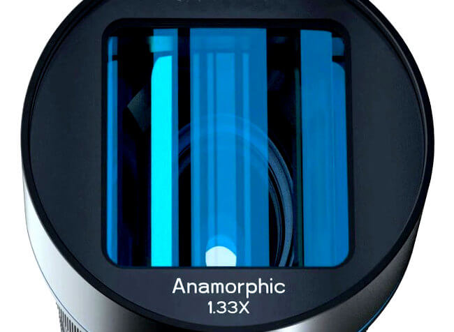 Qué es un objetivo anamórfico / lente anamórfica