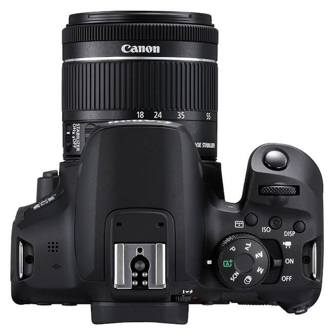 Canon EOS 850D / Rebel T8i - Vista superior