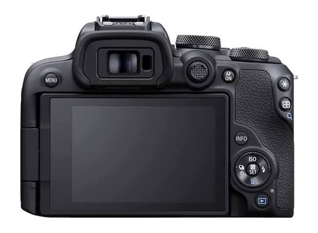 Cámara sin espejo Canon EOS R10 - pantalla