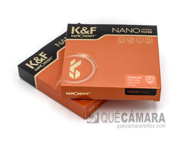 Filtros ND magnéticos K&F Concept - Cajas filtros