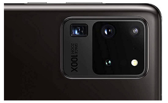 Móvil Galaxy S20 Ultra para fotografía y vídeo